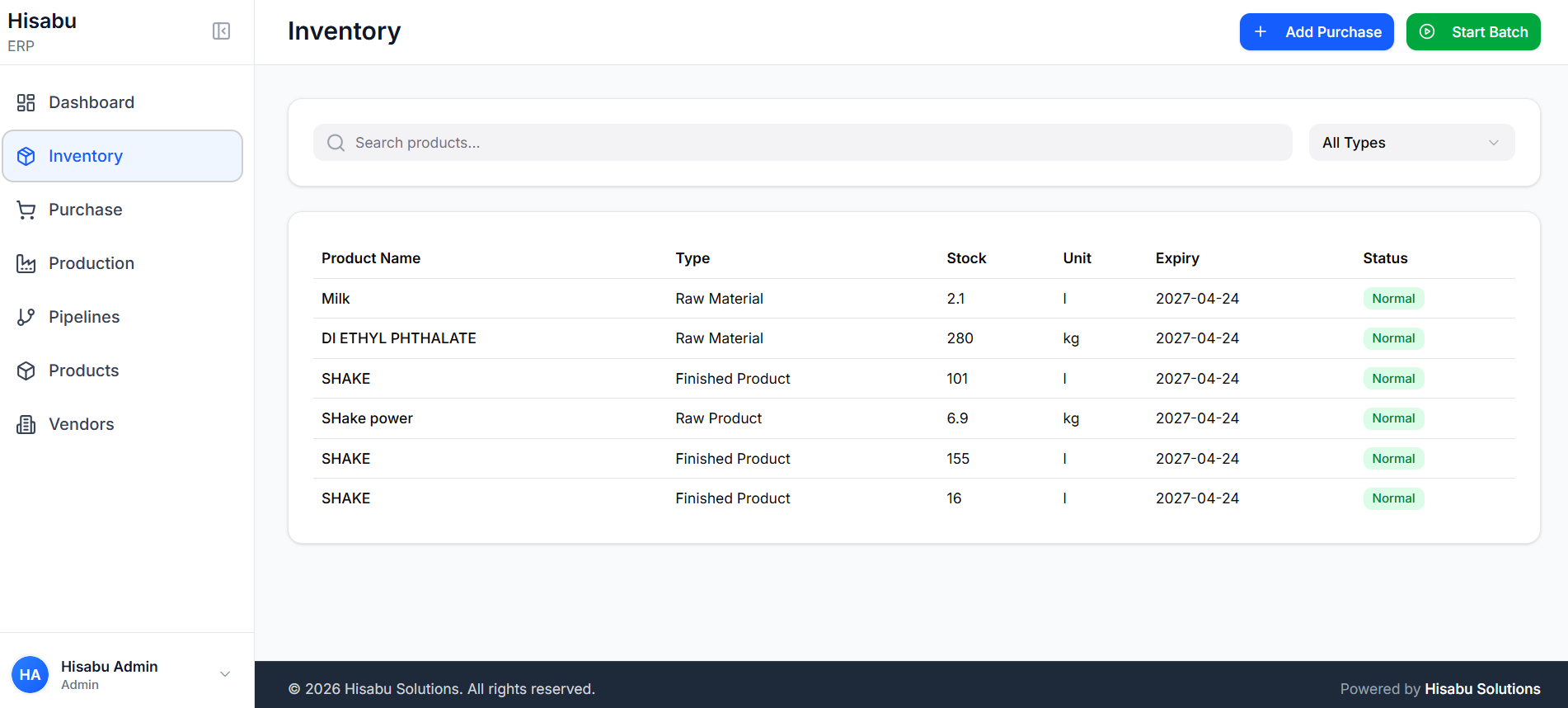 Inventory Management